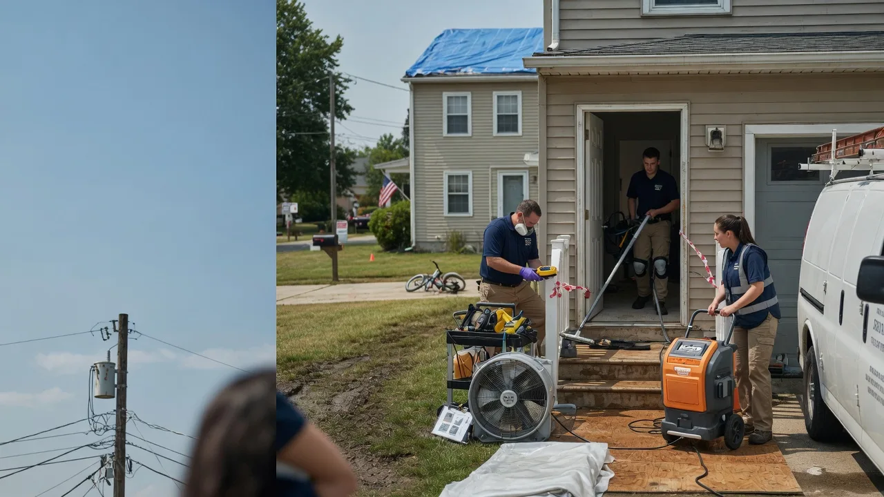 Water Damage Repair in Sharon Hill, PA near me
